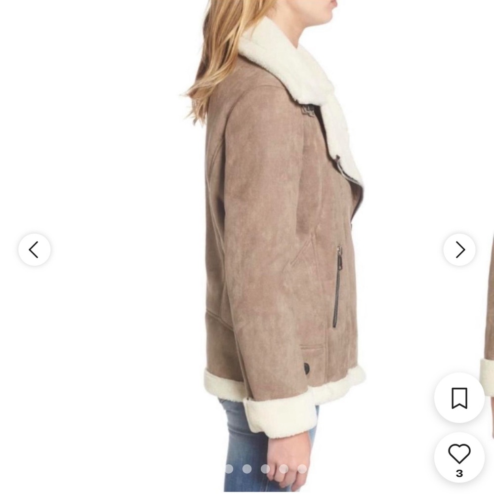 Vigoss Shearling Oversized Jacket - image 2